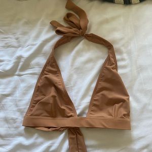 Monday Swimwear Somerset Bikini Top in Nude/Sand